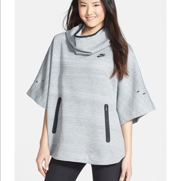 Nike Jackets & Blazers - SALE Nike Tech Fleece Hooded Poncho